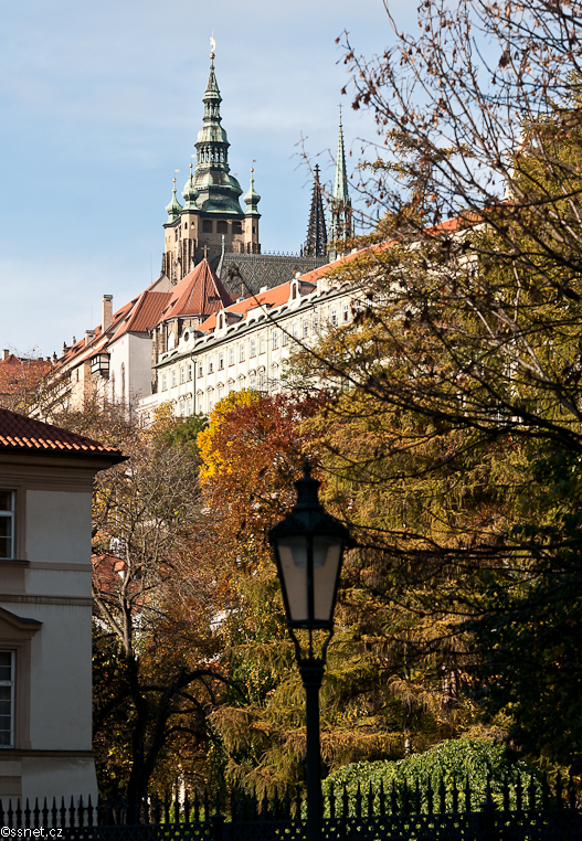 Autumn in historic Prague