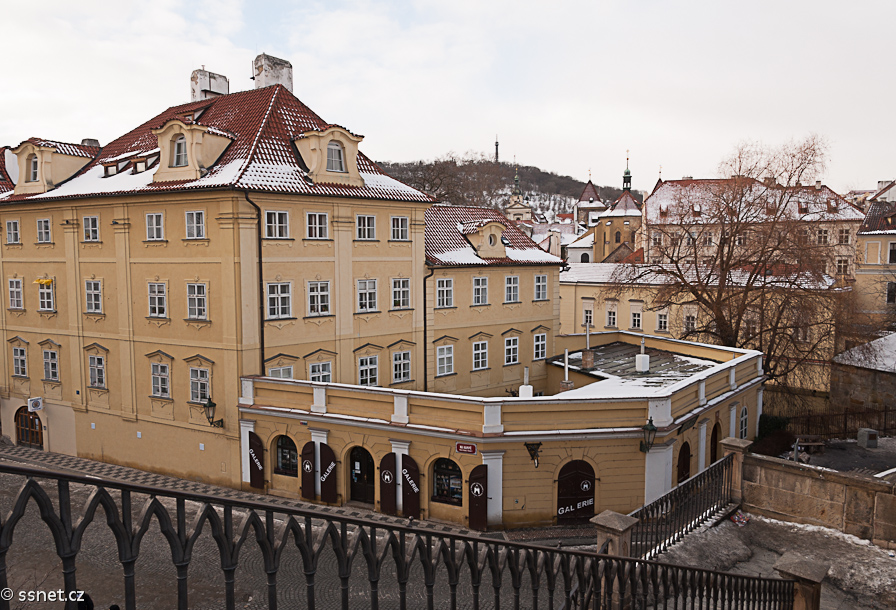 Historical Prague in January