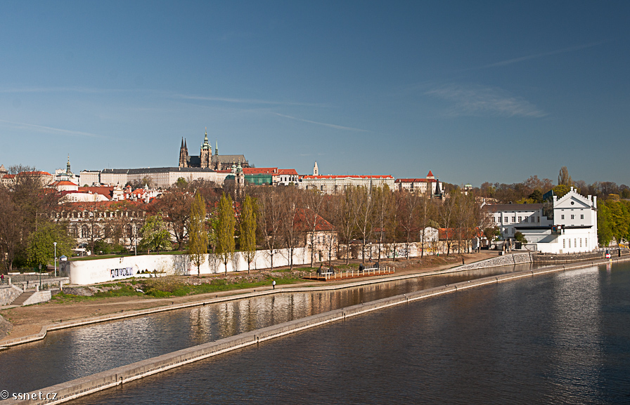 Spring Panorama of Prague Castle