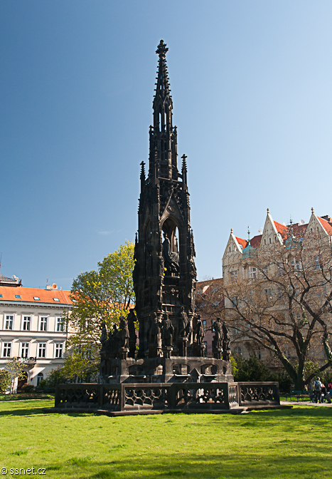 Historic Tower and sculpture