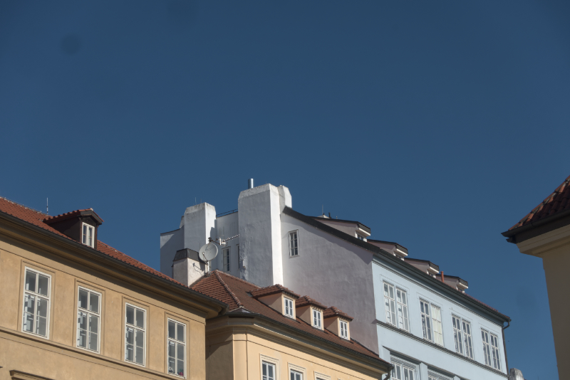 Historic roofs in Prague